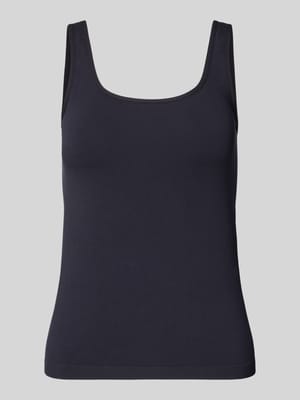 Slim Fit Tanktop mit Rundhalsausschnitt Shop The Look MANNEQUINE