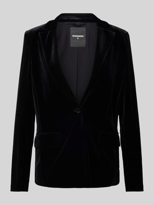 Blazer in Samt-Optik Modell 'GIACCA' Shop The Look MANNEQUINE