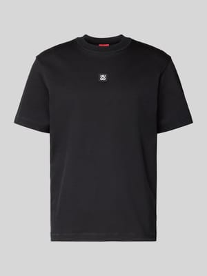 T-shirt o kroju regular fit z domieszką bawełny Model „DILANSO” Shop The Look MANNEQUINE