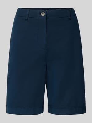 regular fit korte chino van mix van katoen en lyocell Shop The Look MANNEQUINE