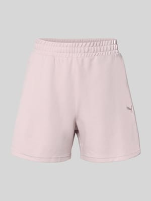 Loose Fit Sweatshorts aus Baumwoll-Mix Modell 'ESS ELEVATED' Shop The Look MANNEQUINE