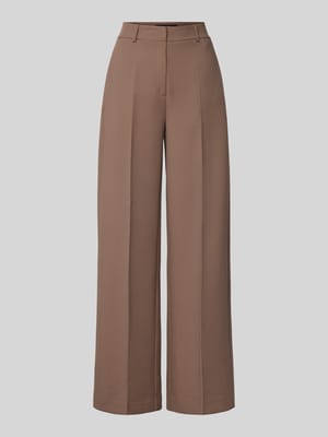 Wide Leg Stoffhose mit Bügelfalten Modell 'Catsby' Shop The Look MANNEQUINE