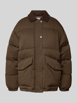 Gewatteerd jack met blinde ritssluiting Shop The Look MANNEQUINE