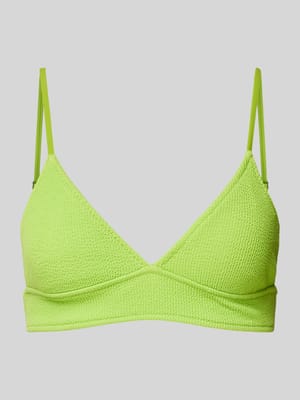 Bikini-Oberteil in  Triangel-Form Modell 'SCRUNCHY' Shop The Look MANNEQUINE