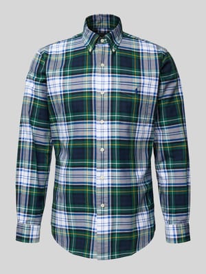 Regular fit vrijetijdsoverhemd met button-downkraag Shop The Look MANNEQUINE