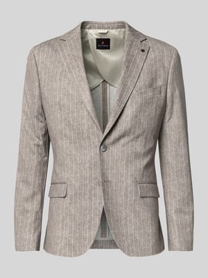 slim fit 2-knoops colbert met klepzakken model 'Nick' Shop The Look MANNEQUINE