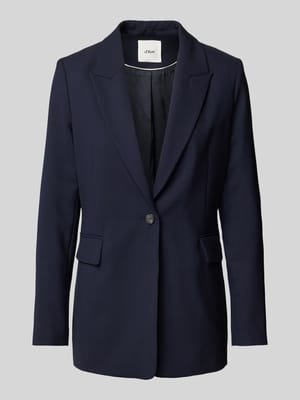Blazer aus Viskosemischung Shop The Look MANNEQUINE