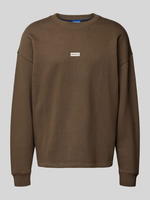 Loose Fit Sweatshirt aus reiner Baumwolle Modell 'NAVIU' Shop The Look MANNEQUINE