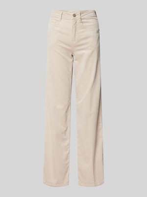 Wide Leg Cordhose im 5-Pocket-Design Modell 'AMELIE' Shop The Look MANNEQUINE