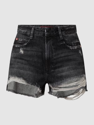 Jeansshorts aus Baumwoll-Hanf-Mix  Shop The Look MANNEQUINE