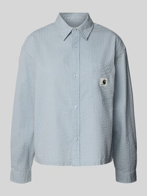 Bluzka o kroju regular fit z kieszenią na piersi model ‘Toland’ Shop The Look MANNEQUINE