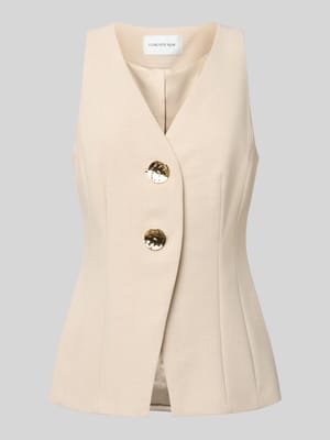 Weste mit V-Ausschnitt Modell 'Lulu' Shop The Look MANNEQUINE
