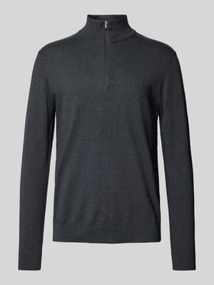 Strickpullover mit Stehkragen Shop The Look MANNEQUINE