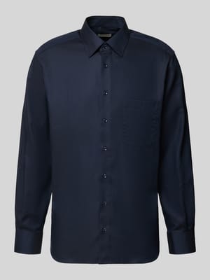 Comfort fit zakelijk overhemd met knoopsluiting Shop The Look MANNEQUINE