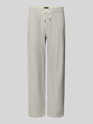 Jogpants z Mieszanka bawełny i lnu Model 'WARREN' Shop The Look MANNEQUINE