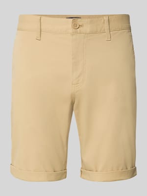 Szorty chino o kroju slim fit z mieszanka bawełny Shop The Look MANNEQUINE