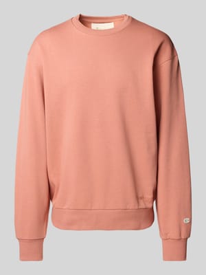 Sweatshirt mit Label-Stitching Shop The Look MANNEQUINE