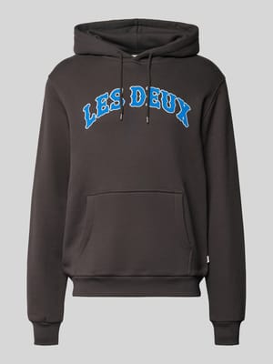 Hoodie mit Label-Print Modell 'Brady' Shop The Look MANNEQUINE