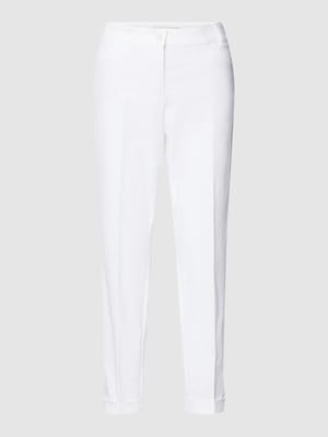 Broek met verkort model, model 'Ute' Shop The Look MANNEQUINE