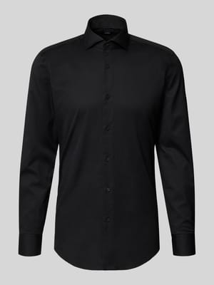 Slim Fit Businesshemd aus reiner Baumwolle Modell 'H-HANK-SP' Shop The Look MANNEQUINE