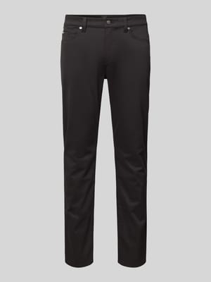 Slim Fit Stoffhose mit Stretch-Anteil Modell 'Delaware' Shop The Look MANNEQUINE