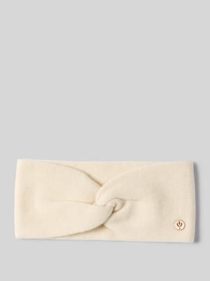 Kasjmier hoofdband met labelapplicatie Shop The Look MANNEQUINE