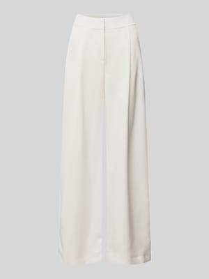 Hose mit weitem Bein und Falten Shop The Look MANNEQUINE