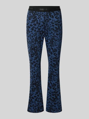Flared Fit Leggings mit Allover-Animal-Print Shop The Look MANNEQUINE