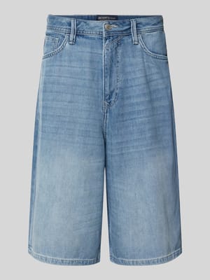 Relaxed Fit Jeansshorts aus reiner Baumwolle Modell 'BAGGY' Shop The Look MANNEQUINE