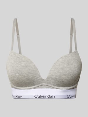 Biustonosz push up z paskiem z logo Shop The Look MANNEQUINE