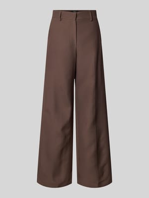 Wide Leg Stoffhose mit Baumwolle Modell 'BALLO' Shop The Look MANNEQUINE