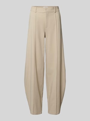 Barrel Fit Hose mit Längsnähten Modell 'Pija' Shop The Look MANNEQUINE