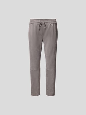 Jogpants in Wildleder-Optik Shop The Look MANNEQUINE