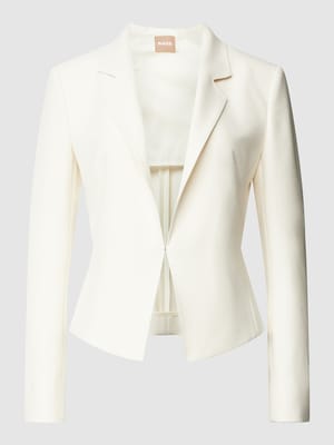 Blazer met reverskraag, model 'Jerboka' Shop The Look MANNEQUINE