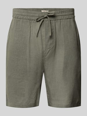 Regular Fit Shorts aus Leinen-Viskose-Mix Modell 'LAURENCE' Shop The Look MANNEQUINE