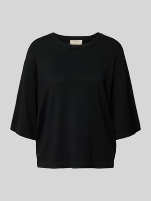 Gebreid shirt van viscosemix model 'Conny' Shop The Look MANNEQUINE