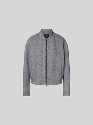 Wolljacke mit Reißverschluss Shop The Look MANNEQUINE