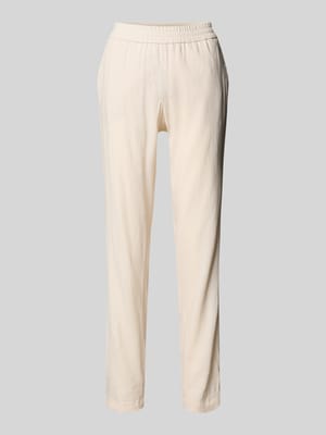 Hose aus Leinen-Mix mit Eingrifftaschen Shop The Look MANNEQUINE