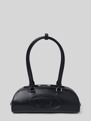 Shoulder Bag aus echtem Rindsleder Shop The Look MANNEQUINE