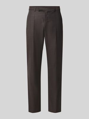 Slim Fit pantalon van mix van scheerwol model 'H-Genius-MM-264' Shop The Look MANNEQUINE