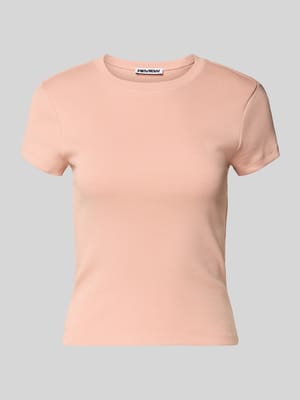 T-Shirt mit Rundhalsausschnitt Shop The Look MANNEQUINE