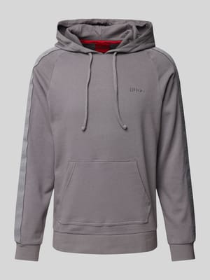 Hoodie mit Label-Stitching Shop The Look MANNEQUINE