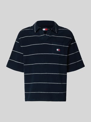 Regular Fit Poloshirt aus Baumwoll-Mix Shop The Look MANNEQUINE