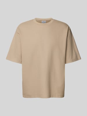 Relaxed Fit T-Shirt mit Rundhalsausschnitt Shop The Look MANNEQUINE