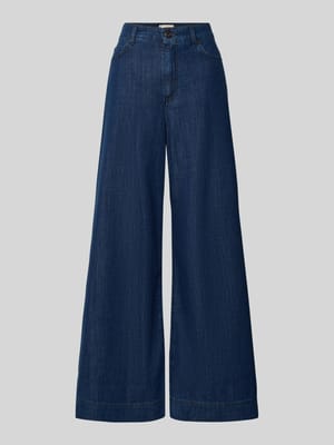 Wide Leg Jeans aus reiner Baumwolle Modell 'VEGA' Shop The Look MANNEQUINE