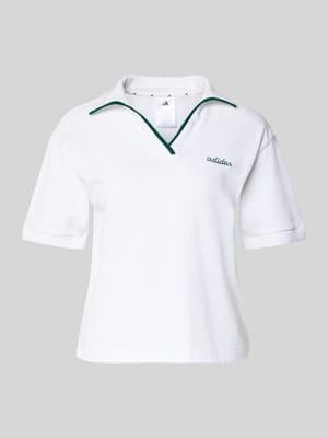 Koszulka polo o kroju regular fit z wyhaftowanym logo Shop The Look MANNEQUINE