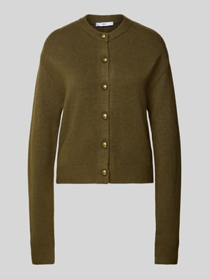 Cardigan mit Rundhalsausschnitt Modell 'FELIPE' Shop The Look MANNEQUINE