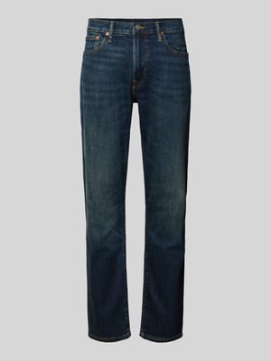 Straight Fit Jeans aus Baumwoll-Mix Modell 'HAMPTON' Shop The Look MANNEQUINE