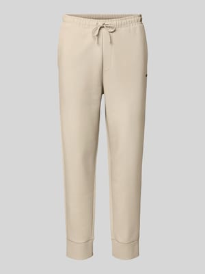 Regular fit sweatpants van katoenmix Shop The Look MANNEQUINE