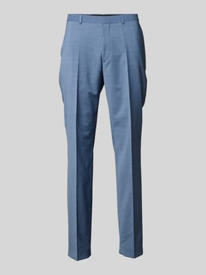 Slim Fit Anzughose aus Woll-Mix Modell 'HESTEN' Shop The Look MANNEQUINE